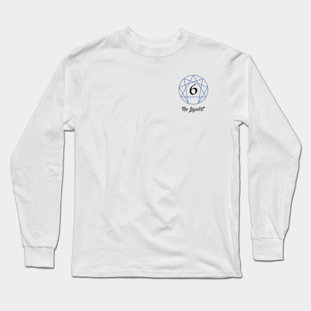 Enneagram Six - The Loyalist Long Sleeve T-Shirt by enneashop